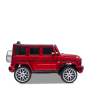 Voiture électrique enfant mercedes benz amg g63 Rouge