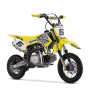 Dirt bike sano rxf rookie 110cc semi-auto Jaune