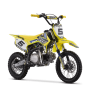 Dirt bike sano rxf rookie 125cc semi-auto Jaune