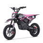 Pocket cross enfant électrique hiro falcon 550w Rose