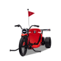 Karting électrique enfant drift trike 24v Rouge