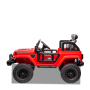 Voiture électrique enfant jeep geoland v2 24v Rouge