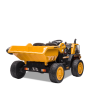 Camion de chantier électrique enfant xl avec benne 12v Orange