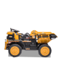 Camion de chantier électrique enfant xl avec benne 12v Orange