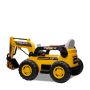 Bulldozer électrique enfant 12v Jaune