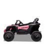 Buggy électrique enfant can am maverick utv Rose