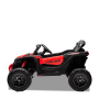 Buggy électrique enfant can am maverick utv Rouge