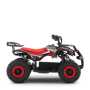 Quad enfant électrique hiro tiger 800w Rouge