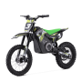 Dirt bike enfant électrique hiro rocket 1300w brushless Vert