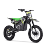 Dirt bike enfant électrique hiro rocket 1300w brushless Vert