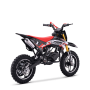 Pocket bike enfant hiro falcon 49cc Rouge