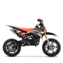 Pocket bike enfant hiro falcon 49cc Orange