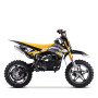 Pocket bike enfant hiro falcon 49cc Jaune