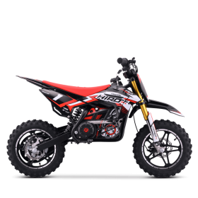 Pocket bike électrique enfant hiro falcon 550w Rouge