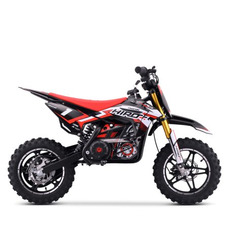 Pocket bike électrique enfant hiro falcon 550w Rouge