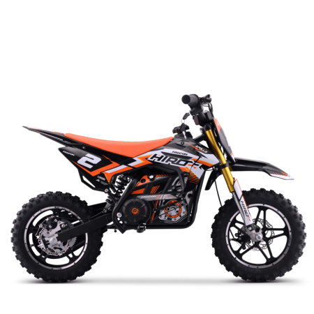 Pocket bike électrique enfant hiro falcon 550w Orange