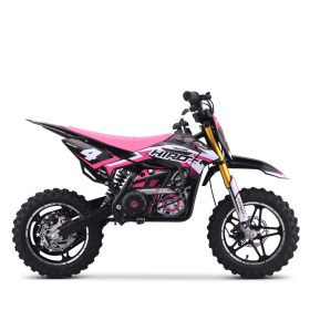 Pocket bike électrique enfant hiro falcon 550w Rose