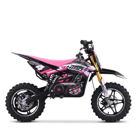 Pocket bike électrique enfant hiro falcon 550w Rose