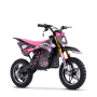 Pocket bike électrique enfant hiro falcon 550w Rose