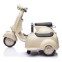 Scooter électrique enfant vespa side-car