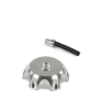 Bouchon de reservoir aluminium Gris
