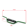 Guidon aluminium ø22mm Vert