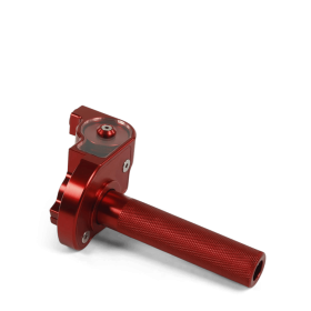 Poignee de gaz posh aluminium Rouge