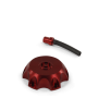 Bouchon de reservoir aluminium Rouge