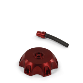 Bouchon de reservoir aluminium Rouge