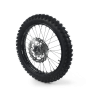 Roue complete avant acier avec pneu YUANXING noire 17" - ø15