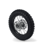 Roue complete arriere acier avec pneu YUANXING noire 14" - ø15