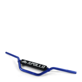 Guidon aluminium ø22mm Bleu