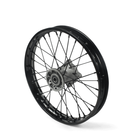 Roue avant acier noire 14" - ø15