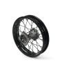Roue arriere acier noire 12" - ø15