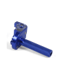 Poignee de gaz posh aluminium Bleu