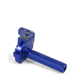 Poignee de gaz posh aluminium Bleu
