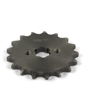 Pignon sortie de boite 428 - ø17mm 17 dents