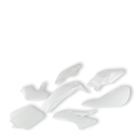 Kit plastique klx 110 Blanc