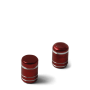 Bouchon de valve aluminium Rouge