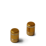 Bouchon de valve aluminium Or