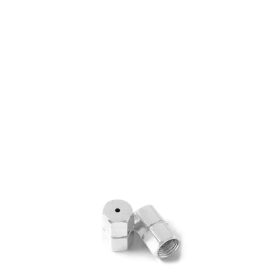 Bouchon de valve aluminium Gris