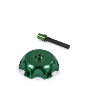 Bouchon de reservoir aluminium Vert