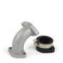 Pipe d'admission 26mm avec manchon pour montage souple
