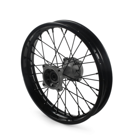 Roue arriere acier noire 14" - ø15