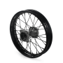 Roue arriere acier noire 14" - ø15