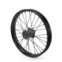 Roue avant acier noire 17" - ø15