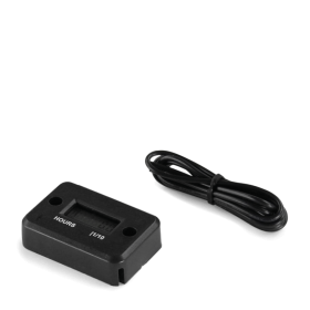 Compteur d'heure Noir