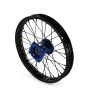 Roue avant aluminium 7116 volt racing moyeu 14" ø15 Bleu