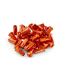 Jeu tete de rayon aluminium volt (32 pieces) Orange