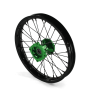 Roue avant aluminium 7116 volt racing moyeu 14" ø15 Noir